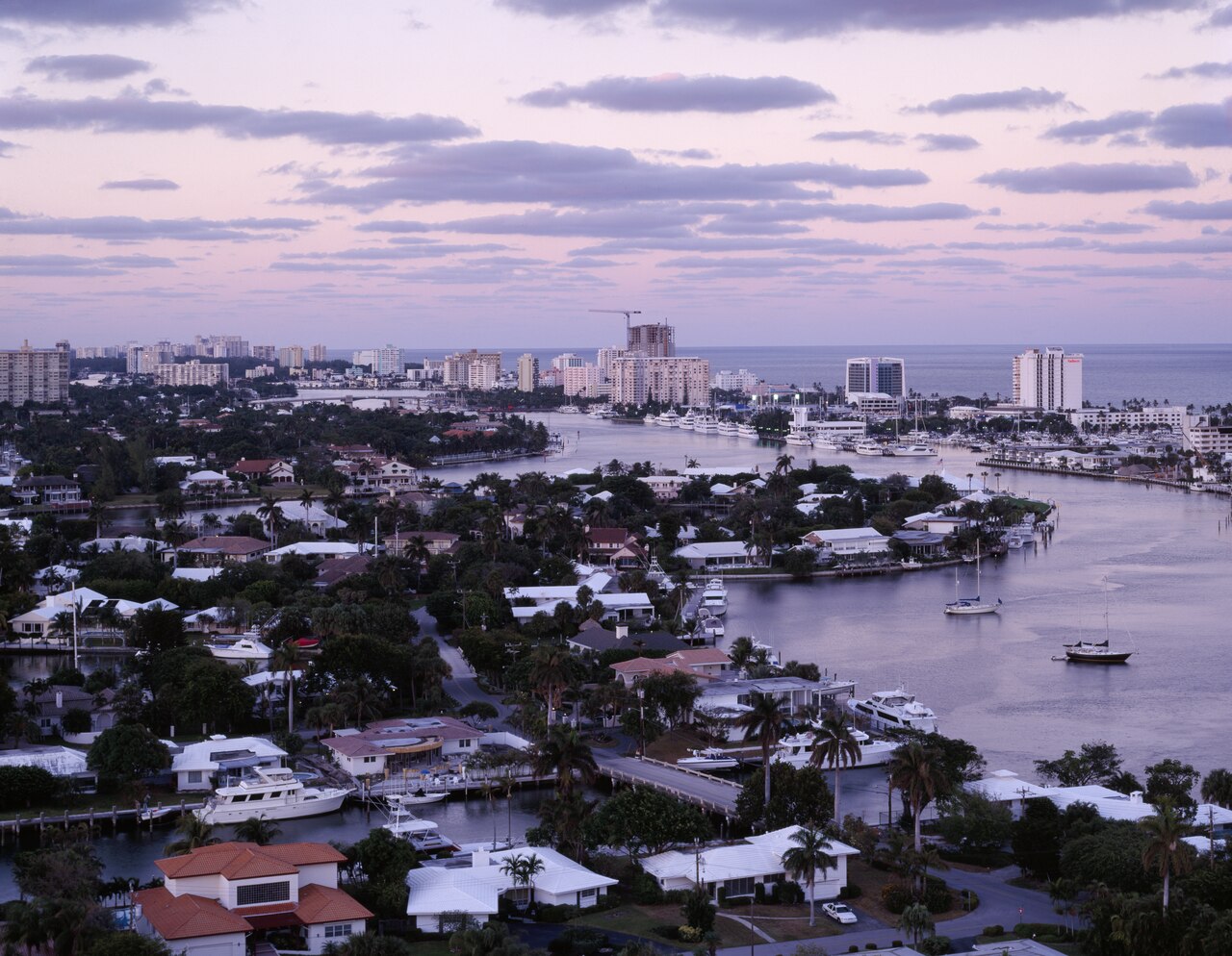 Dusk over the Intracoastal — Fort Lauderdale, FL
